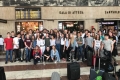 Gruppenfoto Bahnhof