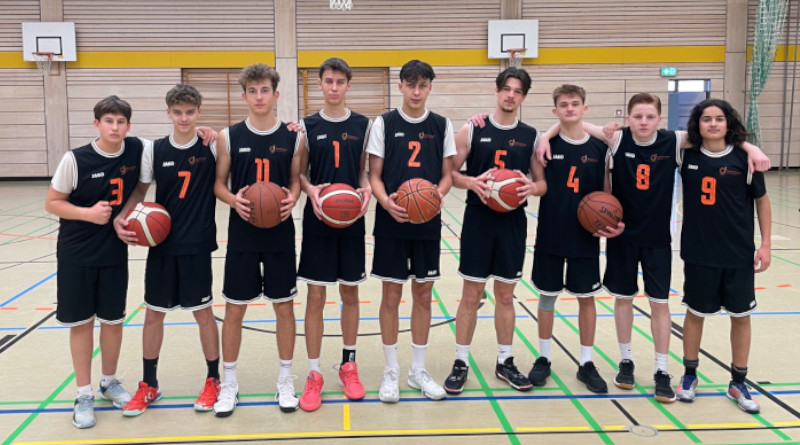 Erfolgreicher 2. Platz beim Bezirksfinale Basketball
